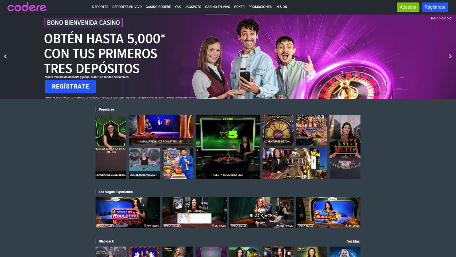 Reseña del Casino Codere
